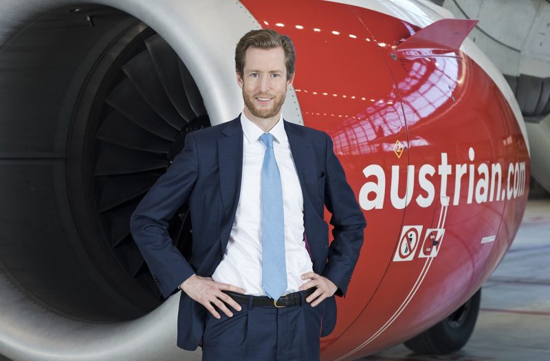 Austrian Airlines-CEO Alexis von Hoensbroech (Foto: Austrian Airlines/Michèle Pauty).