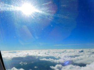 über den Wolken (Foto: Jan Gruber).