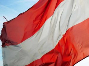 Austrian flag (Photo: Jan Gruber).