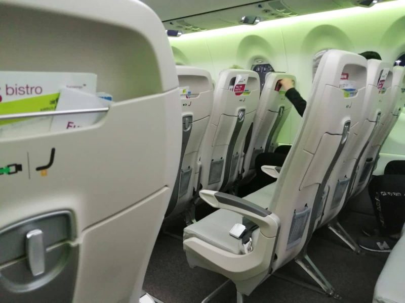Seats Airbus A220 (Photo: Jan Gruber).