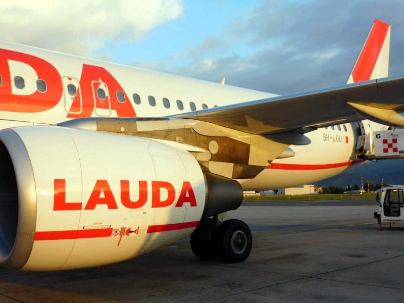 Airbus A320 from Lauda Europe (Photo: Jan Gruber).