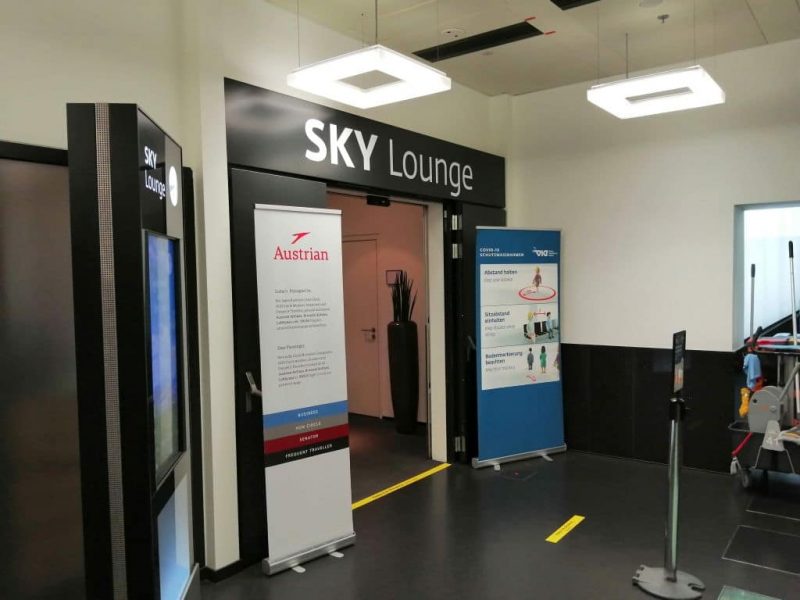 Sky Lounge am Flughafen Wien (Foto: Jan Gruber).