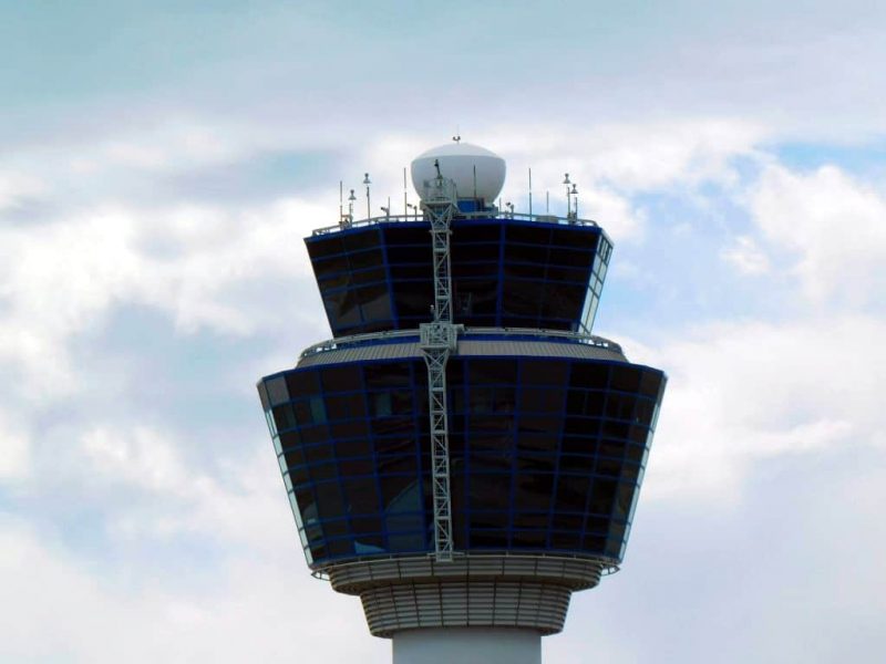 Tower at Athens Airport (Photo: Jan Gruber).