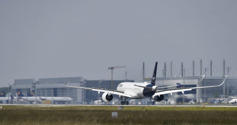 Airbus A350 am Flughafen München (Foto: Lufthansa/Alex Tino Friedel ATF Pictures).