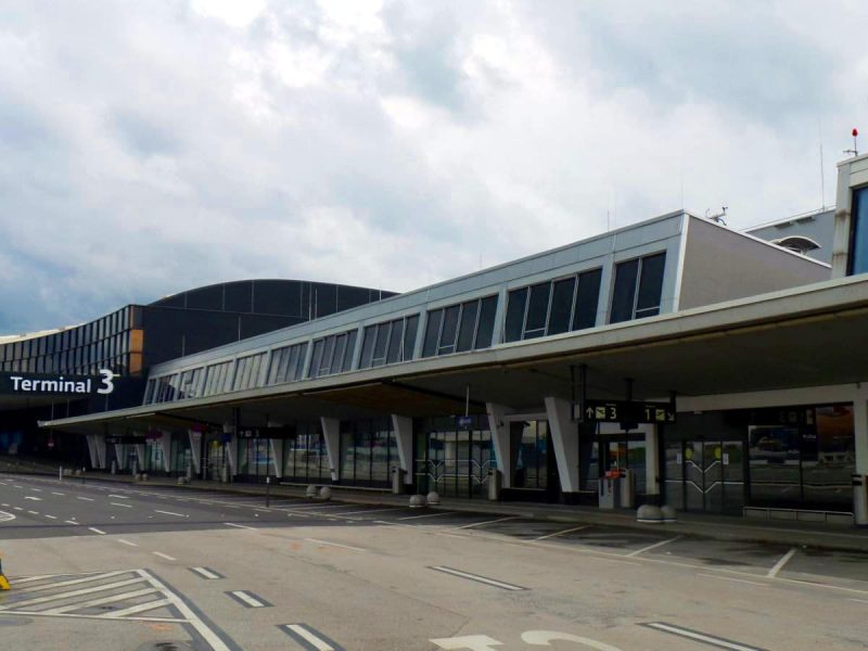 Terminal 2 am Flughafen Wien (Foto: Jan Gruber).