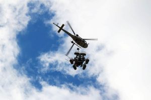 Anlieferung per Hubschrauber (Foto: FMK/Ruttner).