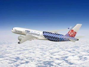 Airbus A350-900 (Rendering: China Airlines).