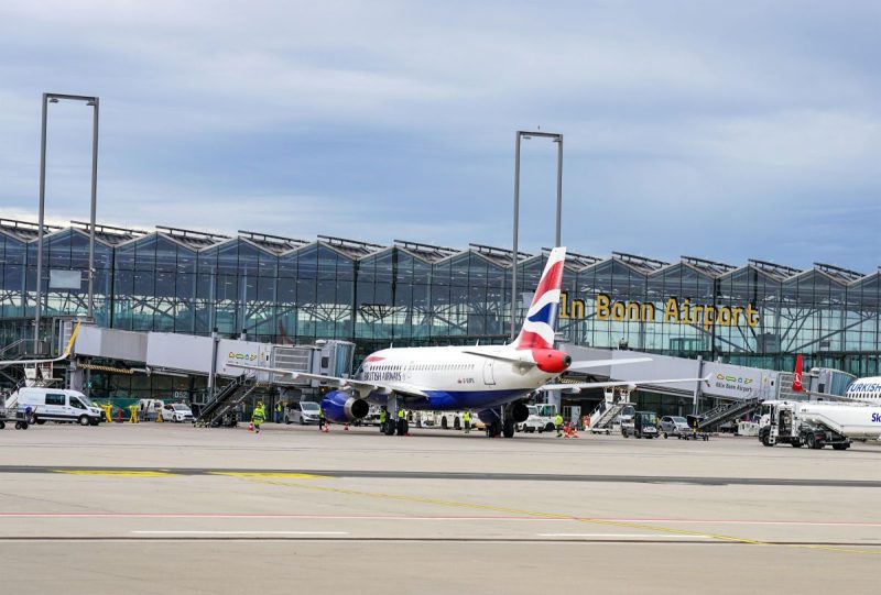 British Airways in Cologne (Photo: Cologne/Bonn Airport).