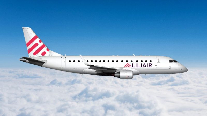 Embraer 175 (Rendering: Lilihill/Liliair).
