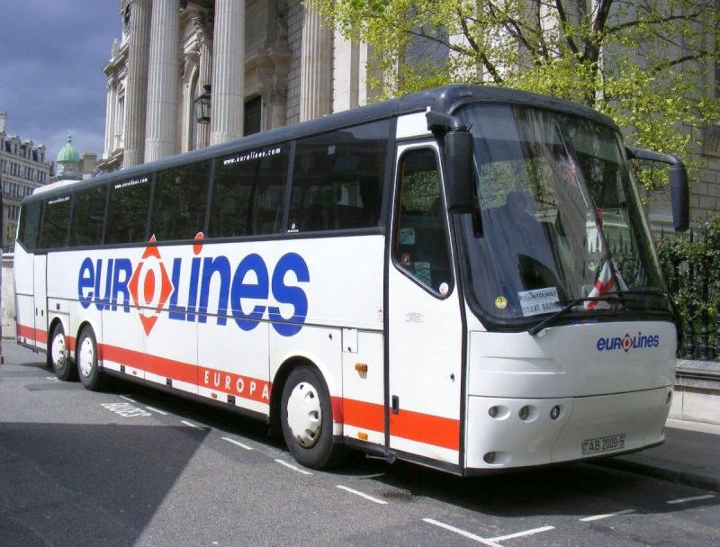 Eurolines long-distance bus (Photo: Felix O).