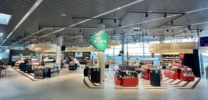 Duty-free and gastro area (Photo: Münster/Osnabrück Airport).