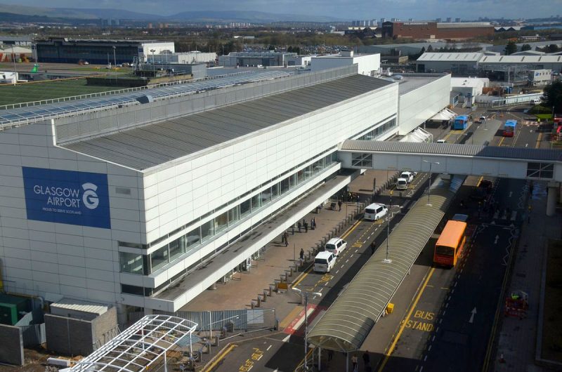 Flughafen Glasgow (Foto: Emirates EK27).