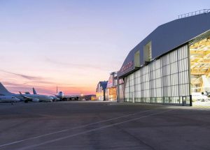 Hangar in Basel (Foto: Jet Aviation).