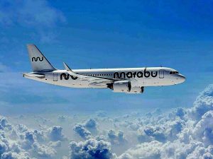 Airbus A320 (Rendering: Marabu Airlines).