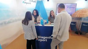 Flughafen Klagenfurt auf Alpe-Adria Fair 2024 (Foto: Klagenfurt Airport).