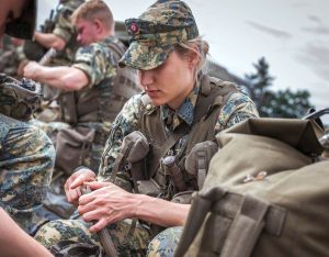 Female soldier (photo: Bundesheer).