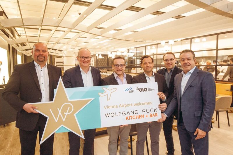 Eröffnung des Wolfgang-Puck-Restaurants (Foto: Flughafen Wien AG).
