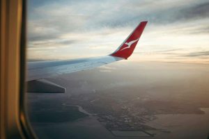 Qantas-Winglet (Foto: Joseph Bobadilla/Unsplash).