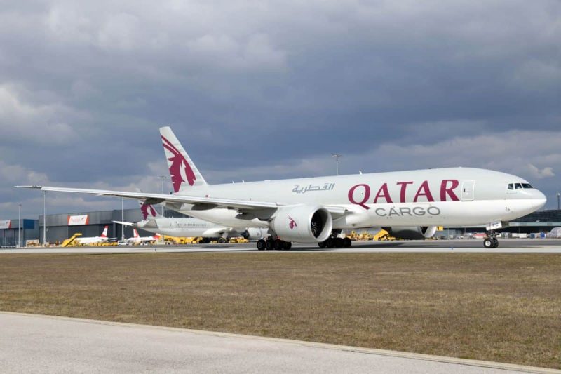 Qatar Cargo in Wien (Foto: Flughafen Wien AG).