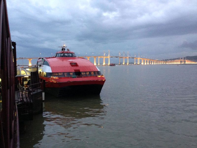 Turbojet ferry in Macau (Photo: Seader).