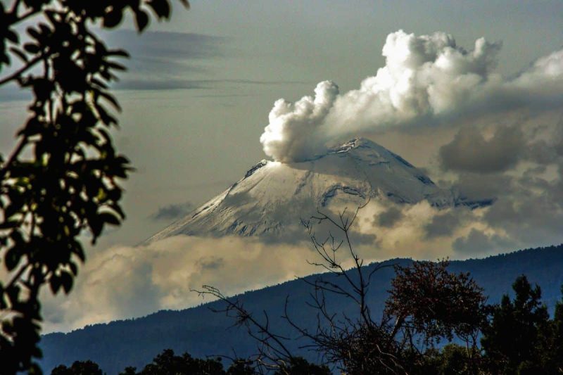 Vulkan Popocatepetl (Foto: Unsplash/Richard van Wijngaarden).