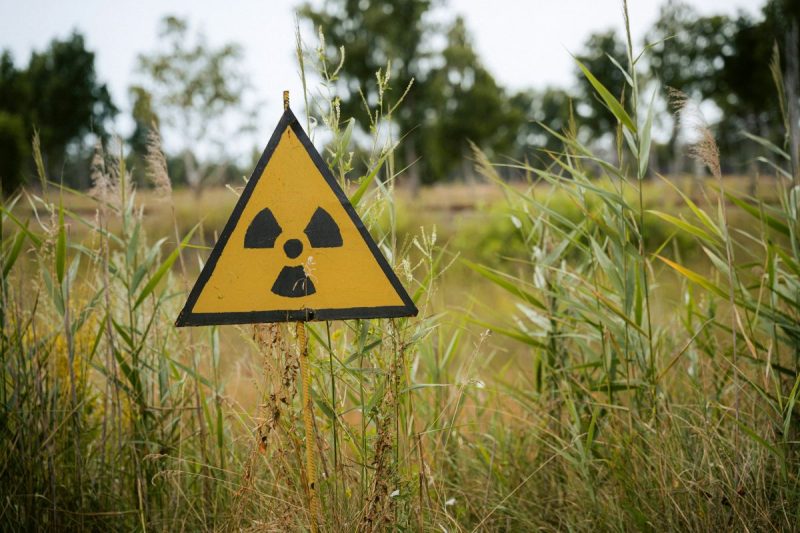 Warnschild radioaktive Strahlung (Foto: Kilian Karger/Unsplash).