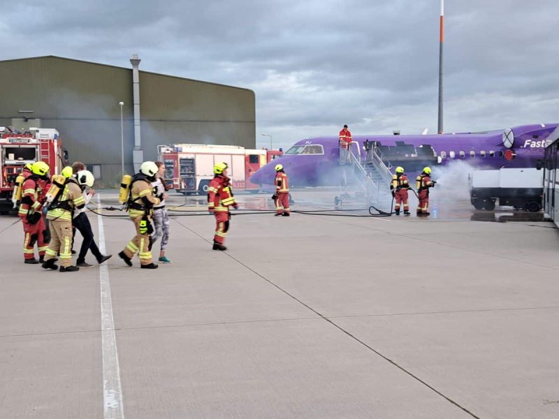 Emergency exercise (photo: Weeze Airport).