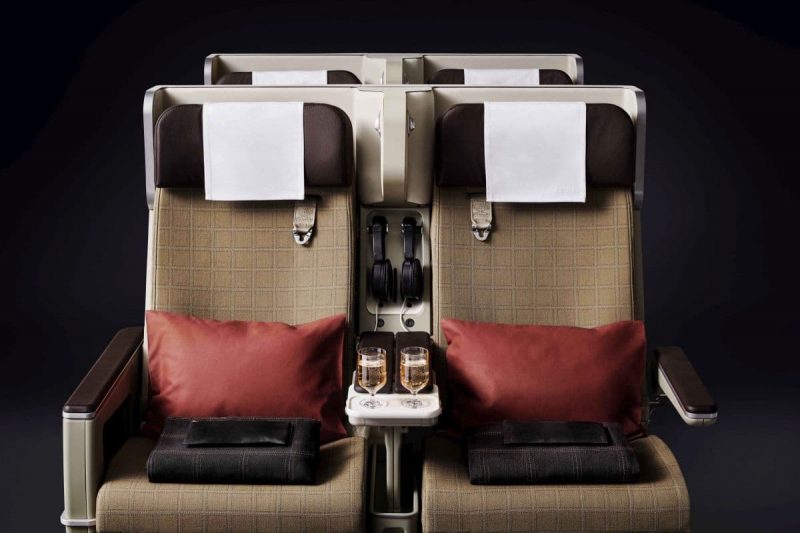 Seat in the Premium Eco (Photo: Swiss).