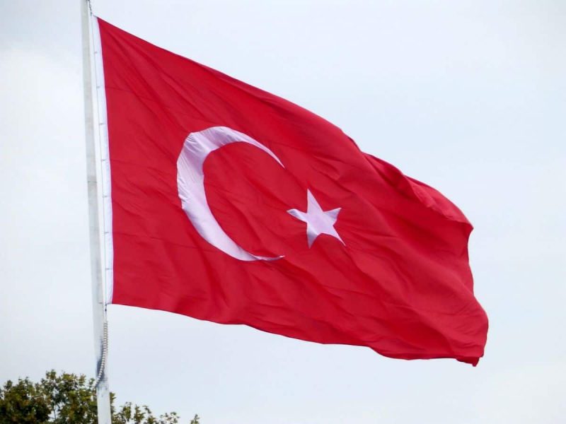 Flagge der Türkei (Foto: Jan Gruber).