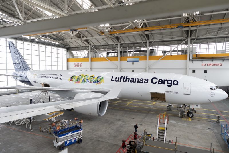 Lufthansa B777-F Cargo Human Cargo (Foto: Lufthansa Cargo)