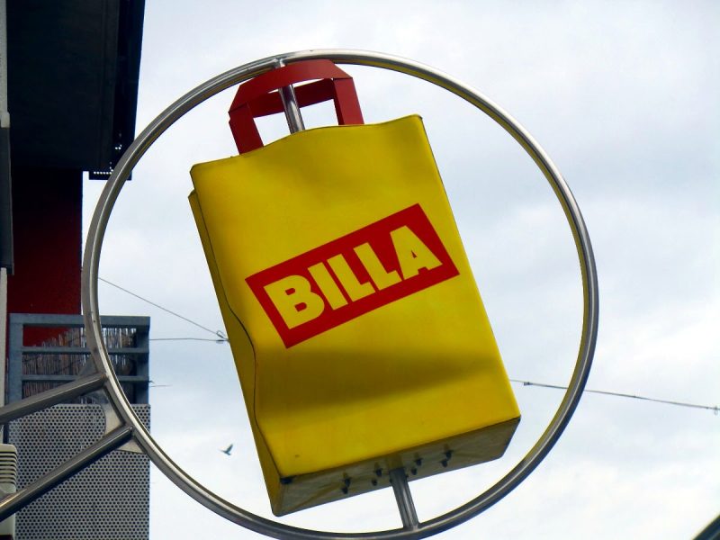 Billa-Logo (Foto: Robert Spohr).