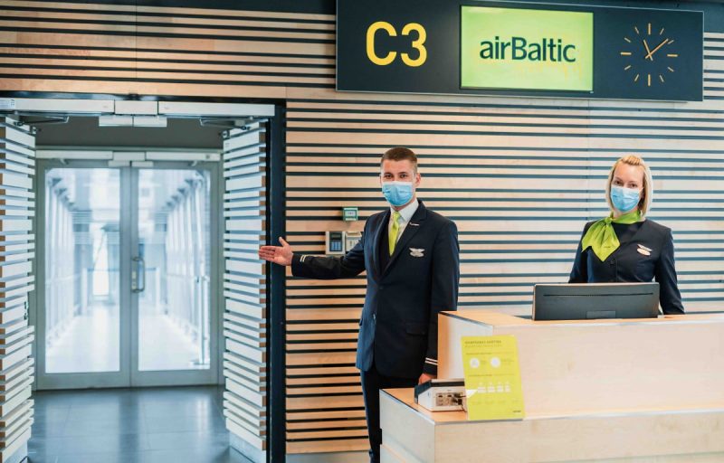 Eigenes Personal statt Dienstleister (Foto: Air Baltic).