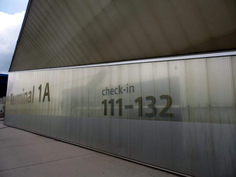 Terminal 1A at Vienna Airport (Photo: Jan Gruber).