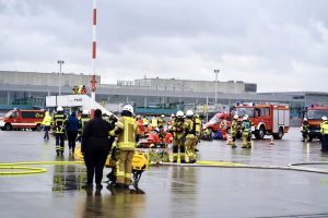 Emergency drill (Photo: Münster/Osnabrück Airport).