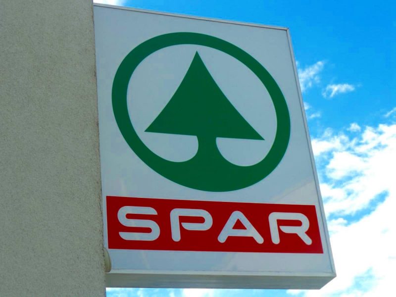 Logo von Spar (Foto: Robert Spohr).