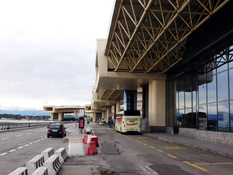 Terminal 1 des Flughafens Mailand-Malpensa (Foto: Jan Gruber).