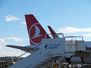 Turkish Airlines in Stuttgart (Foto: Robert Spohr).