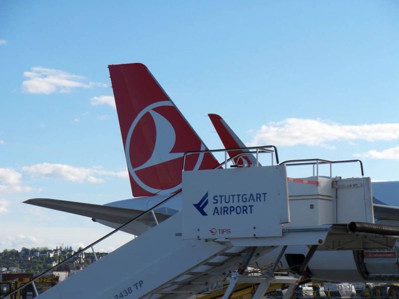 Turkish Airlines in Stuttgart (Foto: Robert Spohr).