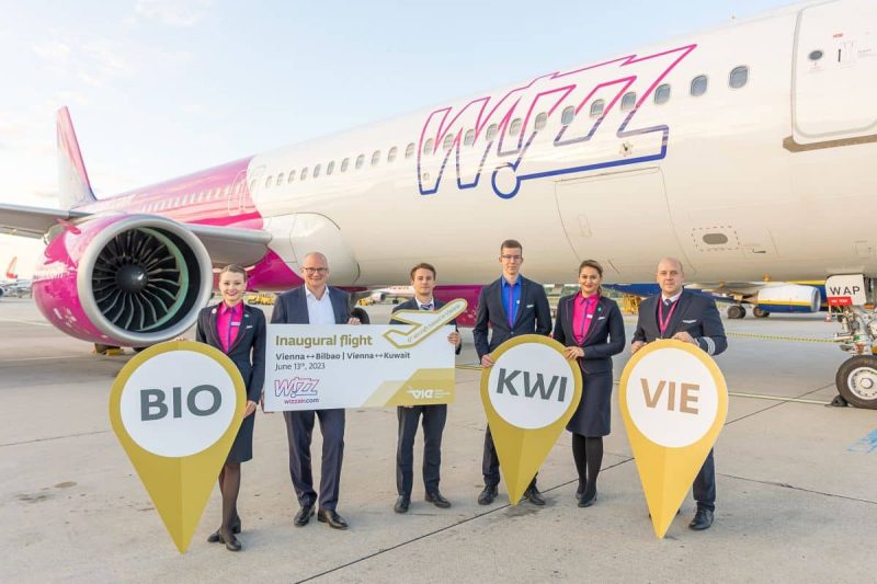 First flights to Kuwait City and Bilbao (Photo: Clemens Schleinzer/Flughafen Wien AG).