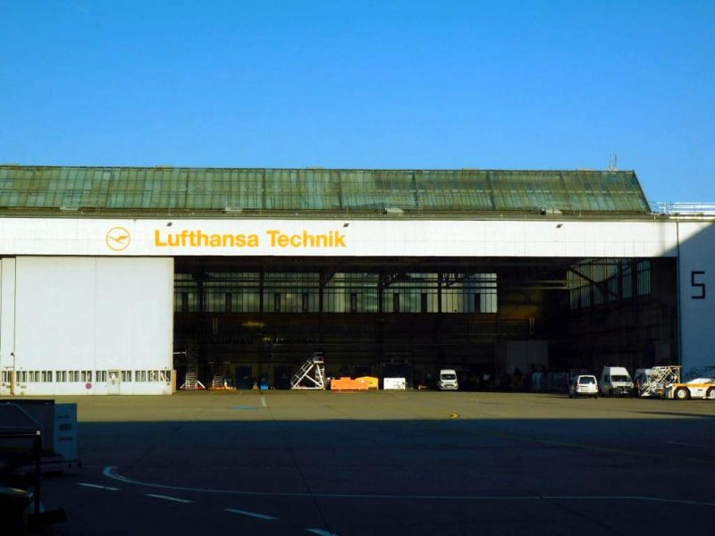 Lufthansa Technik in Düsseldorf (Photo: Robert Spohr).