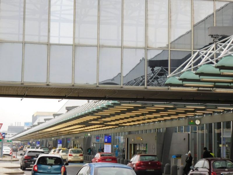 Terminal 1 des Flughafens Frankfurt am Main (Foto. Jan Gruber).