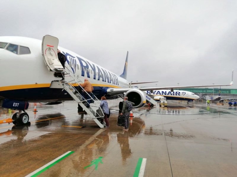 Ryanair in London-Stansted (Foto: Jan Gruber).