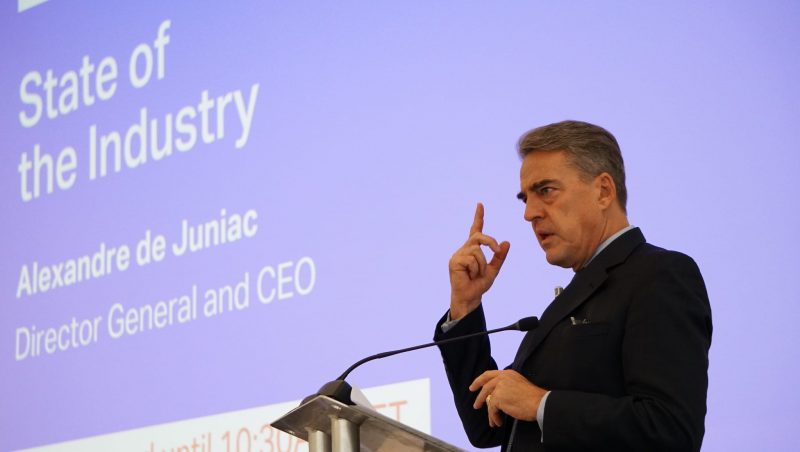 IATA-Generaldirektor Alexandre de Juniac (Foto: IATA).