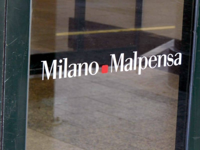Logo des Flughafens Mailand-Malpensa (Foto: Jan Gruber).