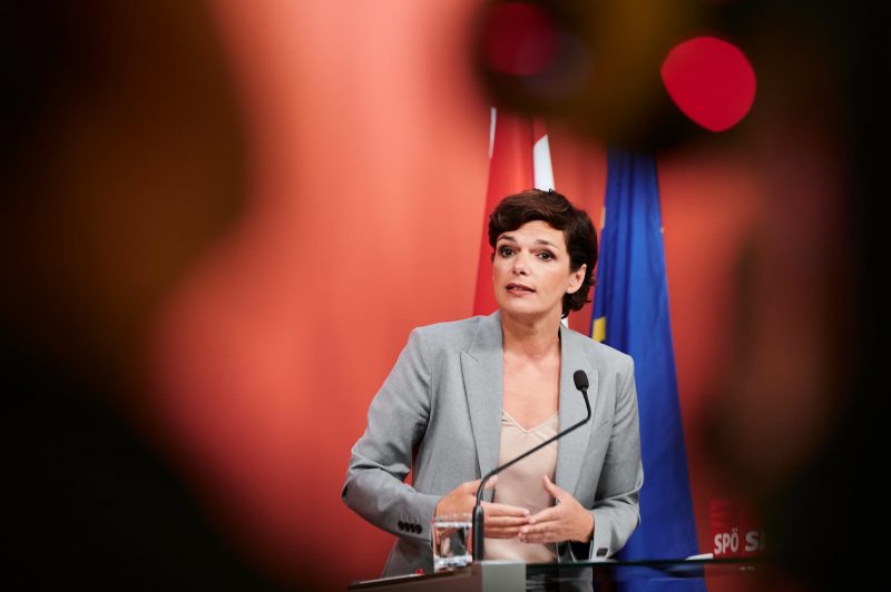 SPÖ federal party leader Pamela Rendi-Wagner (Photo: SPÖ Parliament Club / Kurt Prinz).