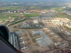 Flughafen London-Heathrow (Foto: Jan Gruber).
