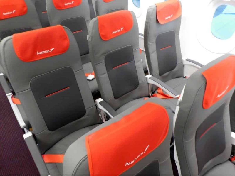 Sitze Airbus A320neo (Foto: Jan Gruber).