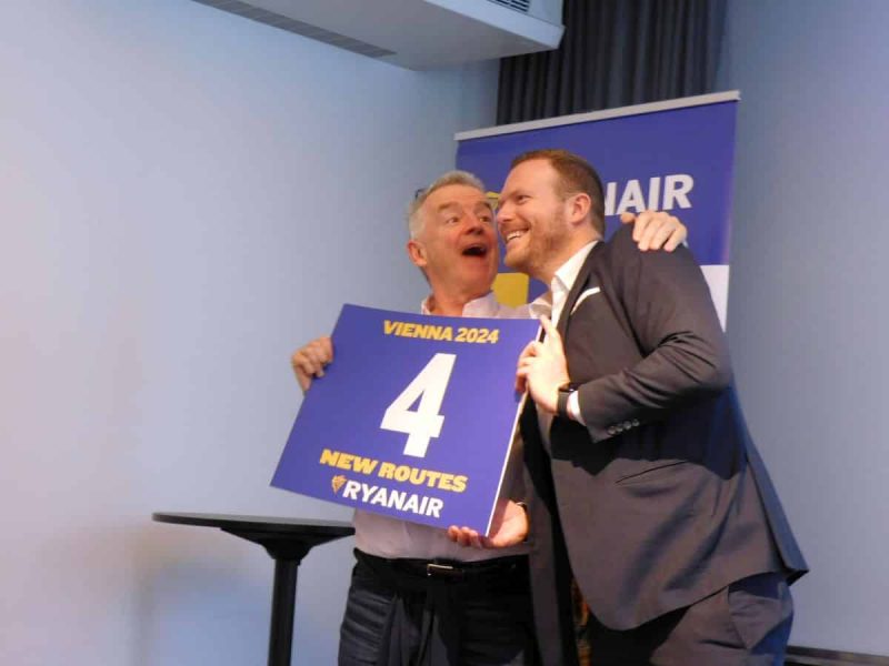 Michael O’Leary und Andreas Gruber (Foto: Jan Gruber).