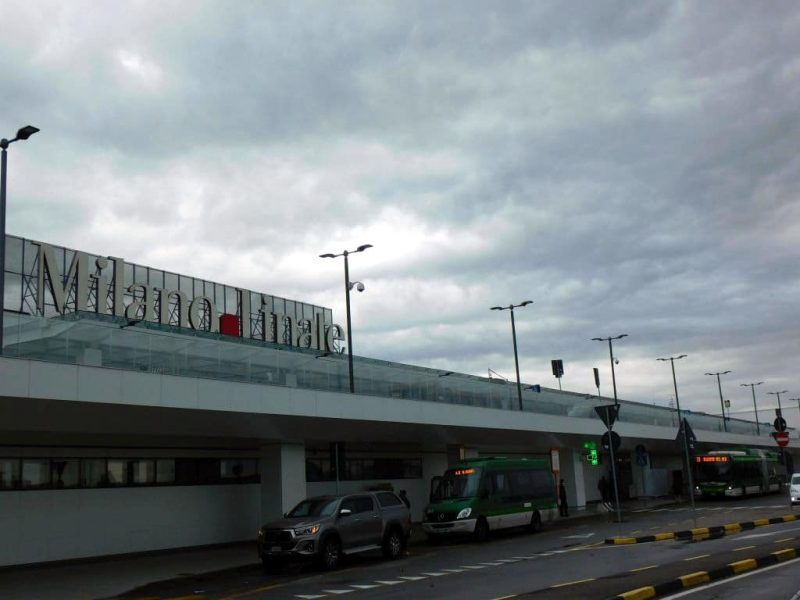 Flughafen Mailand-Linate (Foto: Jan Gruber).