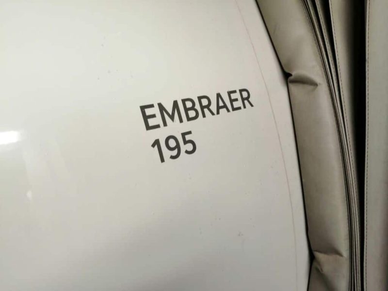 Embraer 195 (Foto. Jan Gruber).